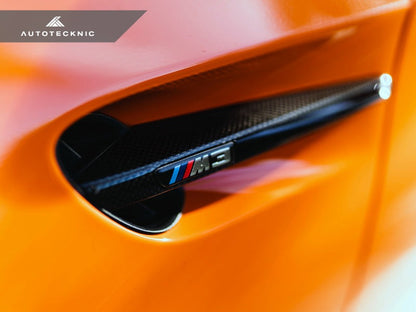 AutoTecknic Replacement Carbon Fiber Fender Gills - E90 Sedan / E92 Coupe / E93 Cabrio | M3 - Graveyard Performance