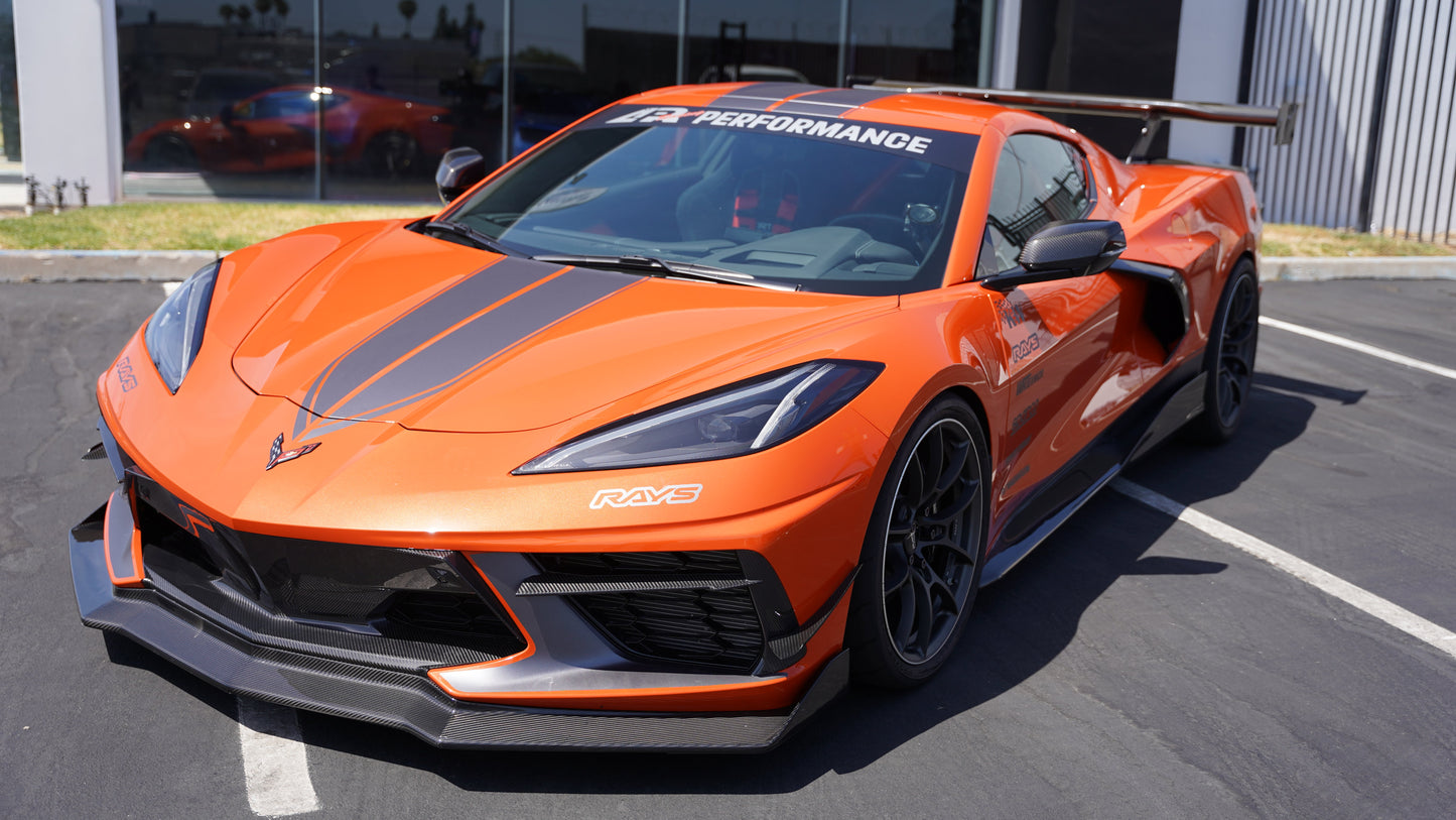 APR Performance Chevrolet Corvette C8 Carbon Fiber Front Air Dam/ Lip