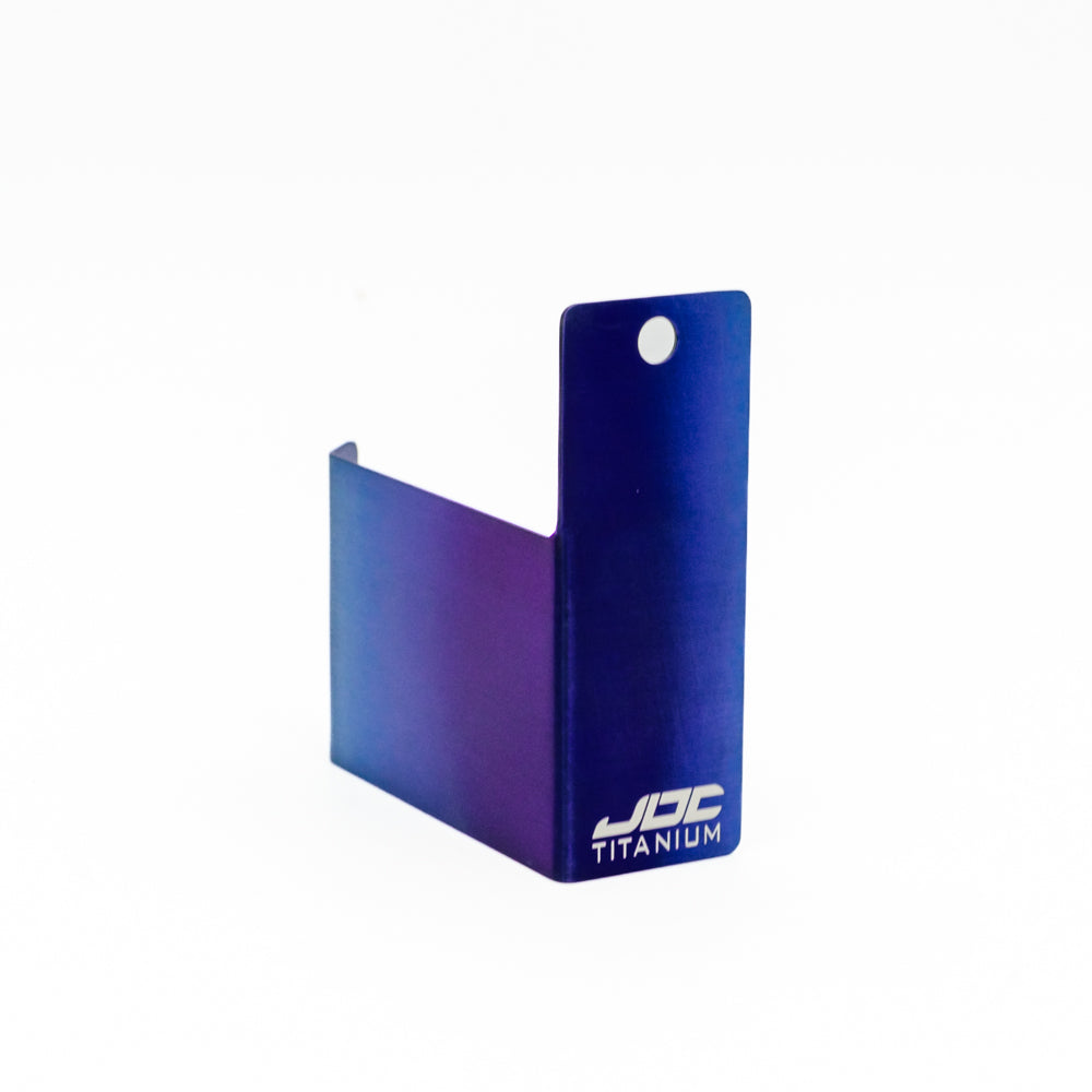 JDC Titanium Cam Position Sensor Heat Shield (Evo 4-9) - Graveyard Performance