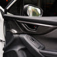 JDMuscle [22-25 WRX] Tanso Dry Carbon Fiber Front Door Larger Pannel Covers - 2 PC