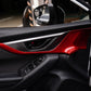 JDMuscle [22-25 WRX] Tanso Dry Carbon Fiber Front Door Larger Pannel Covers - 2 PC