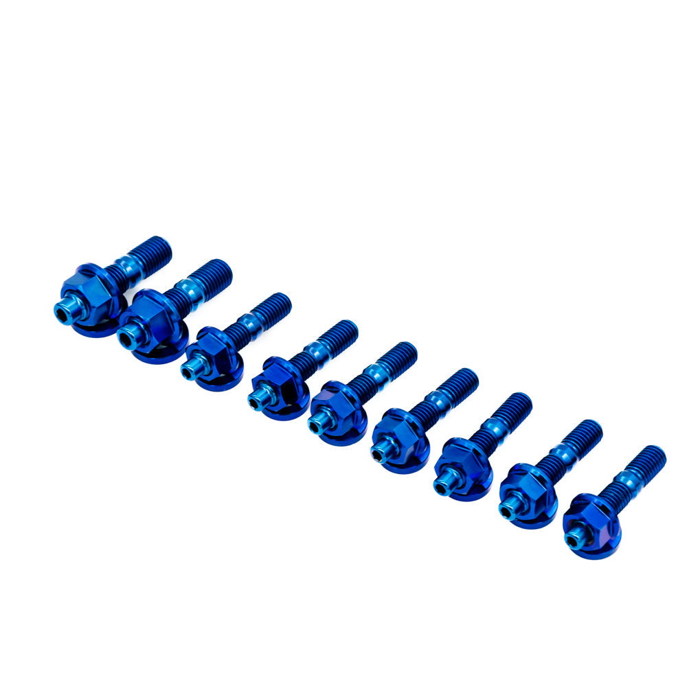 JDC Titanium Exhaust Manifold Stud Kit | Evo 1–9 / 2G DSM - Graveyard Performance