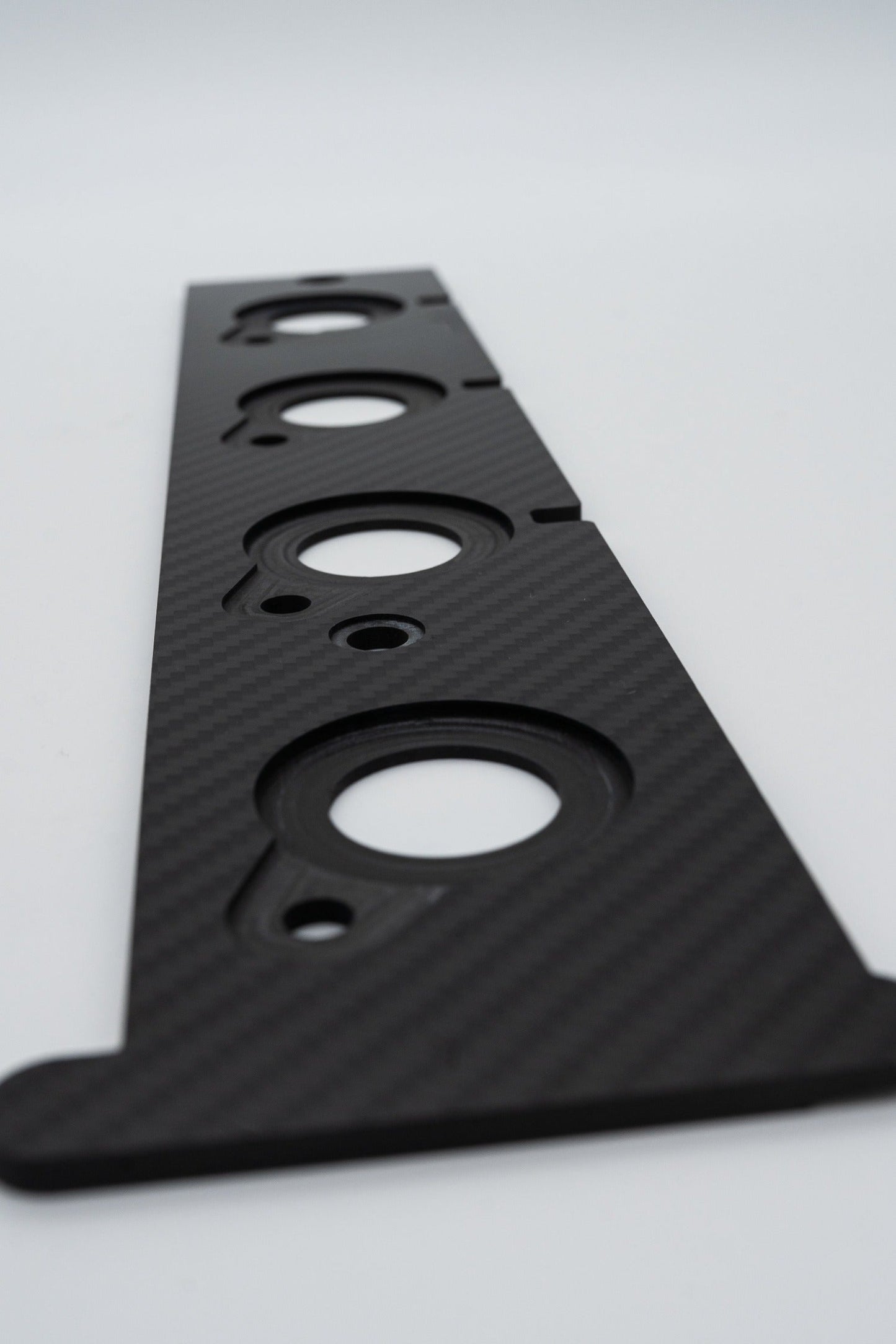 JDC "Show Series" Carbon Fiber Coil On Plug Mounting Plate (Evo 4-9) - Graveyard Performance