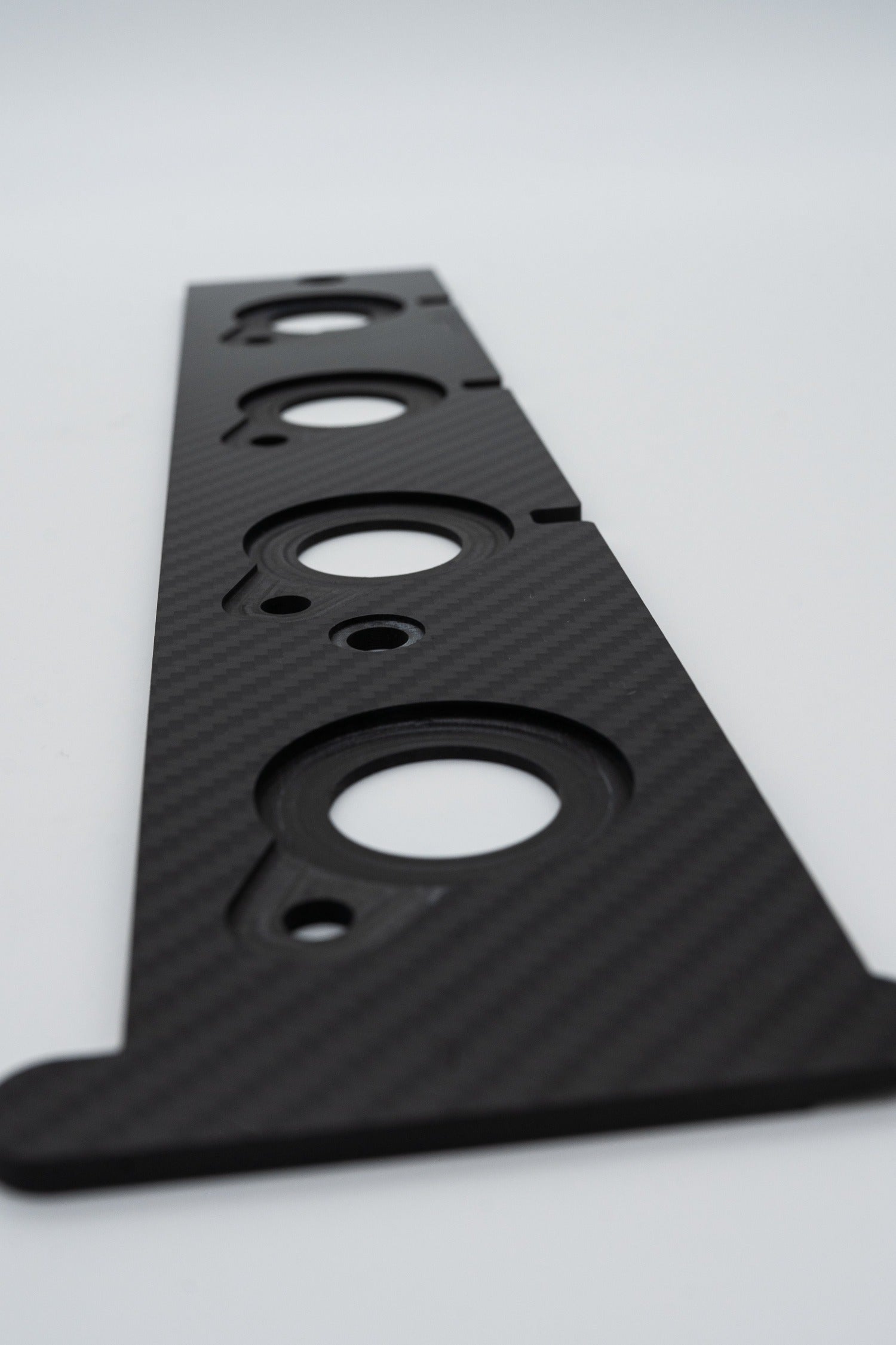 JDC "Show Series" Carbon Fiber Coil On Plug Mounting Plate (Evo 4-9) - Graveyard Performance