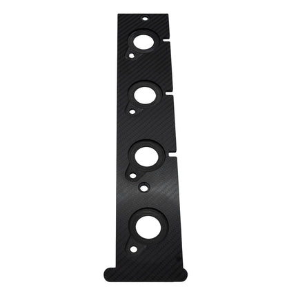 JDC "Show Series" Carbon Fiber Coil On Plug Mounting Plate (Evo 4-9) - Graveyard Performance