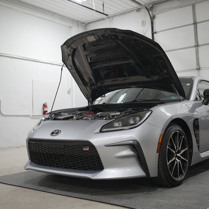 JDMuscle [22+BRZ/GR86] Tanso Carbon Fiber Hood - STI style