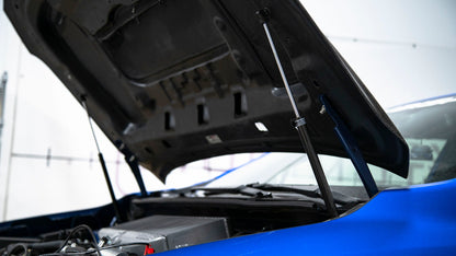 OLM Carbon Fiber Wrapped Hood Struts - 2022+ WRX