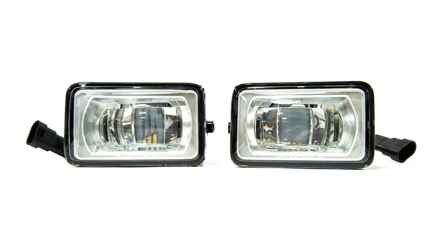 OLM Select Line LED Fog Lights (Chrome) - 15-20 Ford F150 17-22 F250/F350 - Graveyard Performance