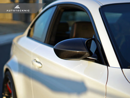 AutoTecknic Replacement Version II Dry Carbon Mirror Covers - E9X M3 | E82 1M - Graveyard Performance