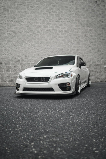 JDMuscle [15-17 WRX/STI] CS Style Front Bumper Grille-Paint Matched/Gloss Black - Graveyard Performance