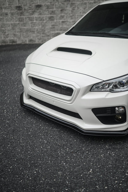 JDMuscle [15-17 WRX/STI] CS Style Front Bumper Grille-Paint Matched/Gloss Black - Graveyard Performance