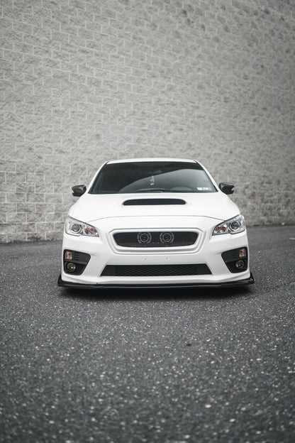 JDMuscle [15-17 WRX/STI] CS Style Front Bumper Grille-Paint Matched/Gloss Black - Graveyard Performance