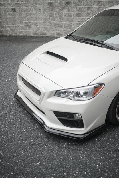 JDMuscle [15-17 WRX/STI] CS Style Front Bumper Grille-Paint Matched/Gloss Black - Graveyard Performance