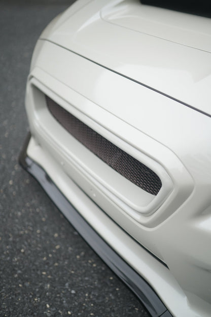 JDMuscle [15-17 WRX/STI] CS Style Front Bumper Grille-Paint Matched/Gloss Black - Graveyard Performance