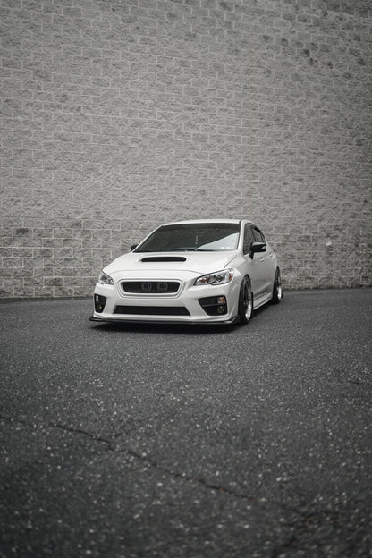 JDMuscle [15-17 WRX/STI] CS Style Front Bumper Grille-Paint Matched/Gloss Black - Graveyard Performance