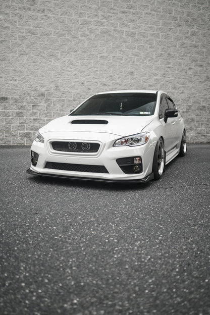 JDMuscle [15-17 WRX/STI] CS Style Front Bumper Grille-Paint Matched/Gloss Black - Graveyard Performance