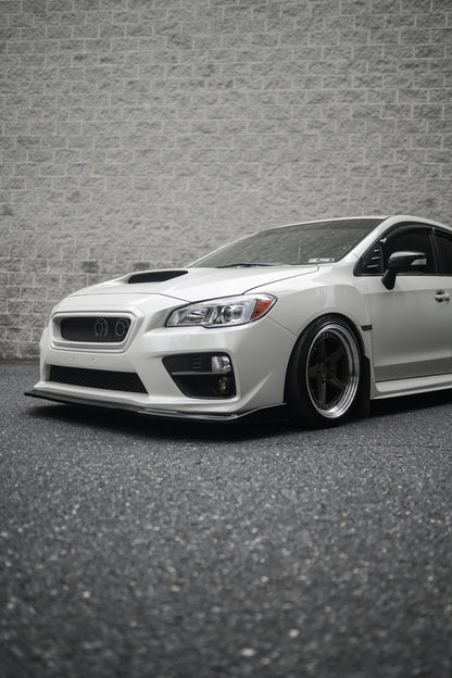JDMuscle [15-17 WRX/STI] CS Style Front Bumper Grille-Paint Matched/Gloss Black - Graveyard Performance