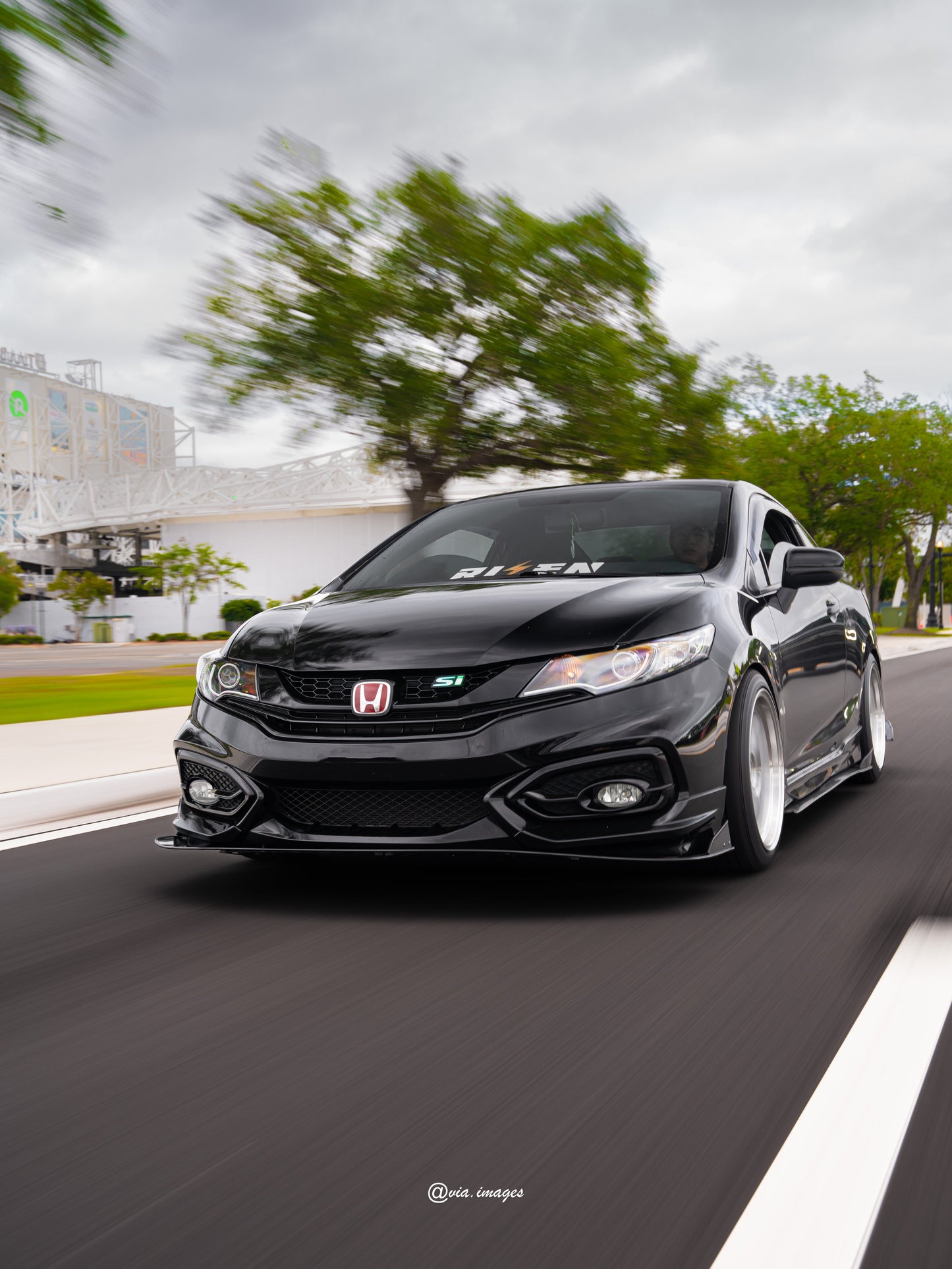Lit Logos Si Grill Badge | 1999-2023+ Civic - Graveyard Performance