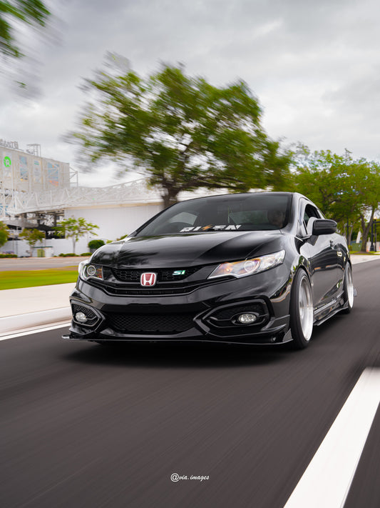 Lit Logos Si Grill Badge | 1999-2023+ Civic - Graveyard Performance