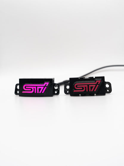 Lit Logos STI Shifter Trim Badge | 2008-2021 STI