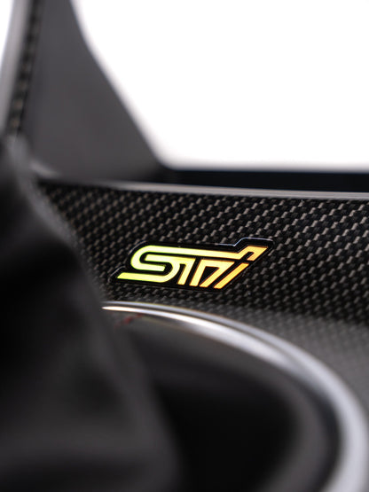 Lit Logos STI Shifter Trim Badge | 2008-2021 STI