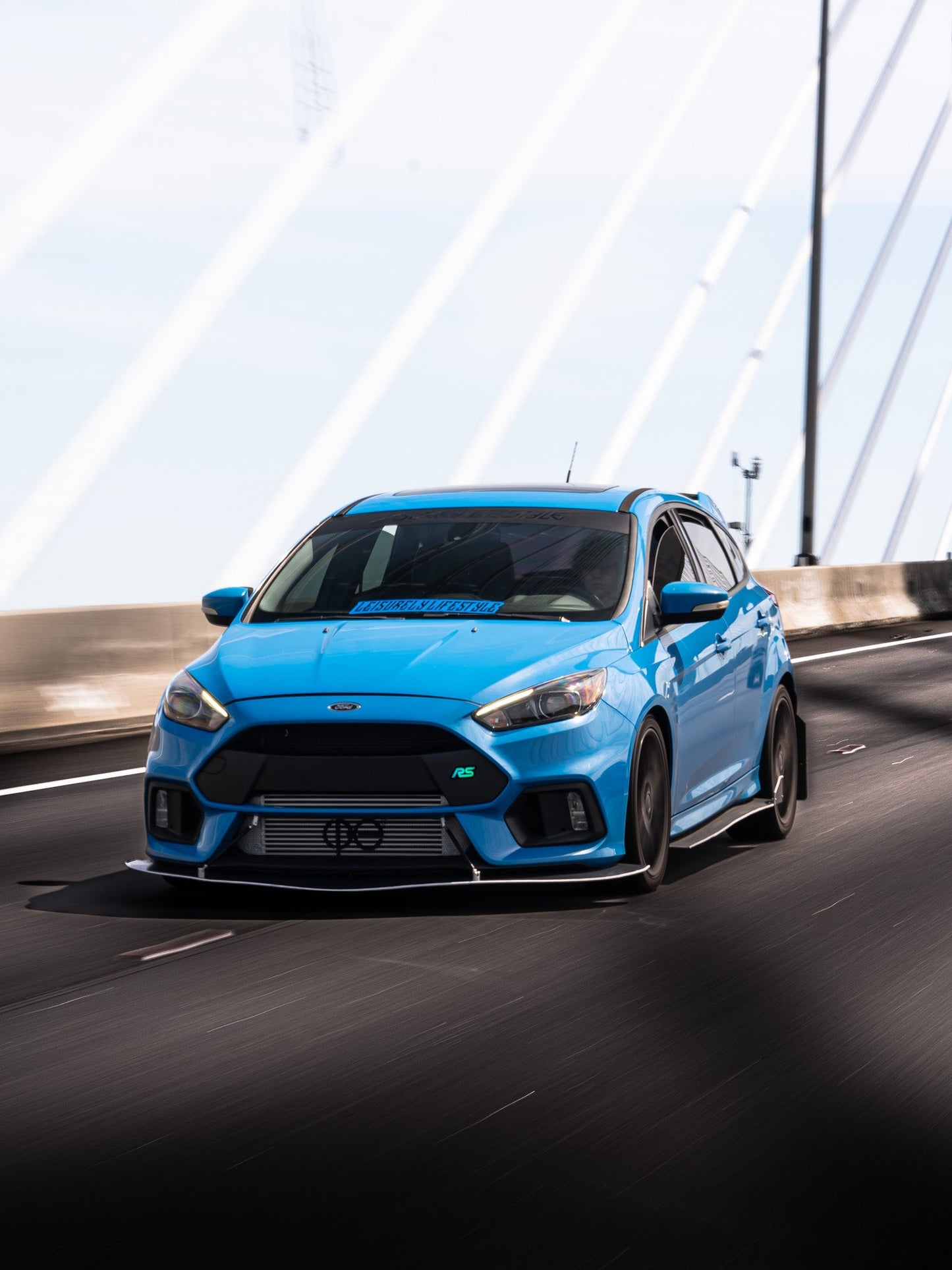 Lit Logos RS Grill Badge | 2015-2018 Focus RS