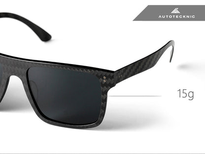 AutoTecknic Forged Carbon Sunglasses - Aviator - Graveyard Performance