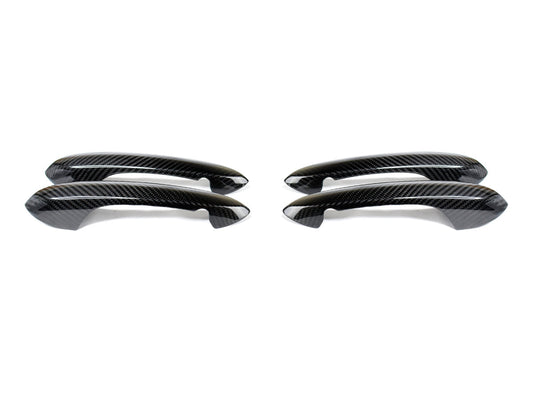 AutoTecknic Dry Carbon Door Handle Trim Set - G22 4-Series
