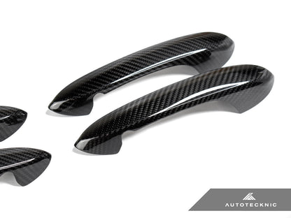 AutoTecknic Dry Carbon Door Handle Trim Set - G82 M4 Coupe | G83 M4 Convertible - Graveyard Performance