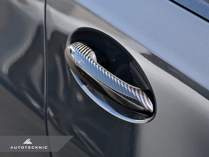 AutoTecknic Dry Carbon Door Handle Trim Set - F95 X5M | F96 X6M