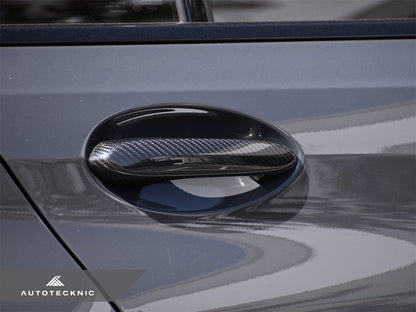 AutoTecknic Dry Carbon Door Handle Trim Set - G29 Z4 - Graveyard Performance