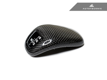 AutoTecknic Carbon Fiber Gear Selector Cover - Porsche 971 Panamera 2017-Up - Graveyard Performance
