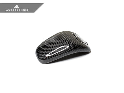 AutoTecknic Carbon Fiber Gear Selector Cover - Porsche 971 Panamera 2017-Up - Graveyard Performance