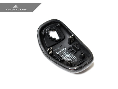 AutoTecknic Carbon Fiber Gear Selector Cover - Porsche 971 Panamera 2017-Up - Graveyard Performance