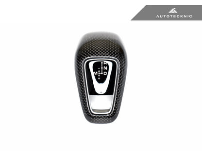 AutoTecknic Carbon Fiber Gear Selector Cover - Porsche 9Y0 Cayenne 2019-2023 - Graveyard Performance
