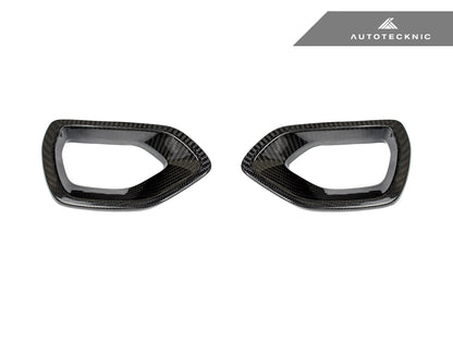 AutoTecknic Dry Carbon Grille Snorkel Set - Dodge Charger SRT Scat Pack 2015-2021 - Graveyard Performance