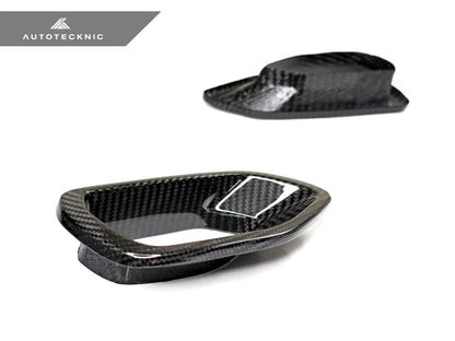 AutoTecknic Dry Carbon Grille Snorkel Set - Dodge Charger SRT Scat Pack 2015-2021 - Graveyard Performance