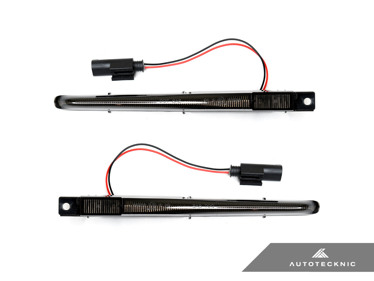 AutoTecknic Tinted Sequential LED Fender Turn Signal Set - F10 M5 - Graveyard Performance