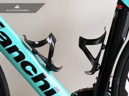 AutoTecknic Dry Carbon Fiber Water Bottle Cage - Graveyard Performance