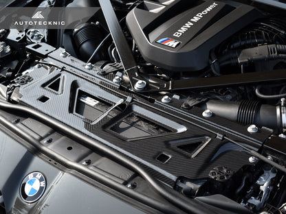 AutoTecknic Dry Carbon Fiber Cooling Shroud - G80 M3 | G82/ G83 M4 - Graveyard Performance