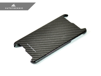AutoTecknic Dry Carbon Fiber iPhone Case - iPhone 7 | 7 Plus / iPhone 8 | 8 Plus / iPhone SE (Gen 2 / 3) - Graveyard Performance