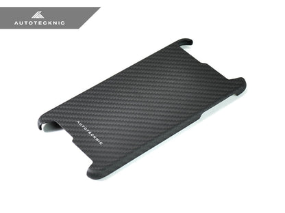 AutoTecknic Dry Carbon Fiber iPhone Case - iPhone 7 | 7 Plus / iPhone 8 | 8 Plus / iPhone SE (Gen 2 / 3) - Graveyard Performance