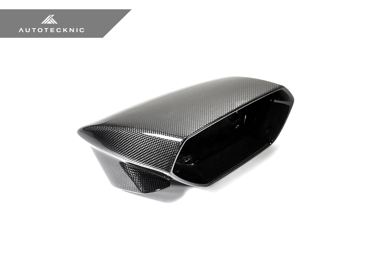 AutoTecknic Replacement Dry Carbon Mirror Covers - Lamborghini Huracan LP610-4 | LP580-2