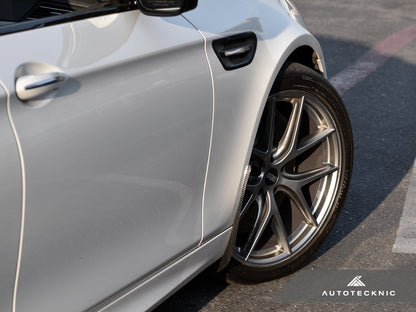 AutoTecknic Carbon Fiber Front Splash Guards - F10 M5 - Graveyard Performance