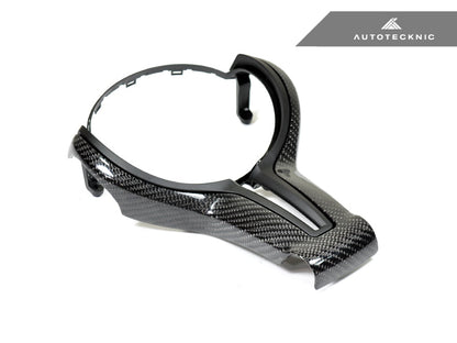 AutoTecknic Painted Steering Wheel Trim - F87 M2 | F80 M3 | F82/ F83 M4 | F10 M5 LCI | F06/ F12/ F13 M6 - Graveyard Performance