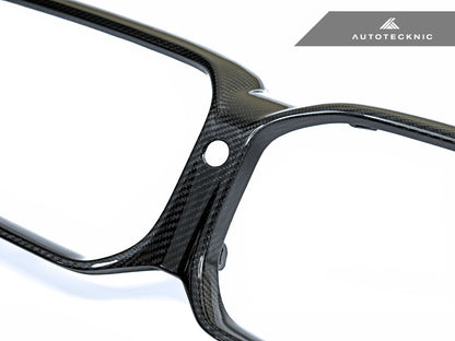 AutoTecknic Replacement Dry Carbon Grille Surround - F90 M5 LCI - Graveyard Performance