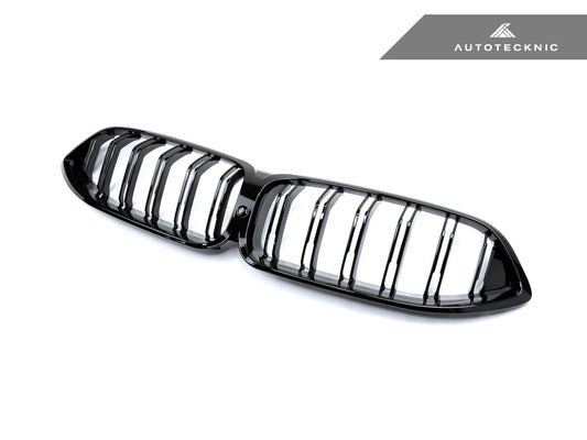 AutoTecknic Dual-Slats Gloss Black Front Grille - G14/ G15/ G16 8-Series - Graveyard Performance