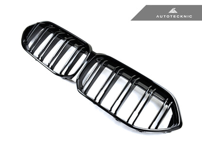 AutoTecknic Dual-Slats Gloss Black Front Grille - F44 2-Series Gran Coupe - Graveyard Performance