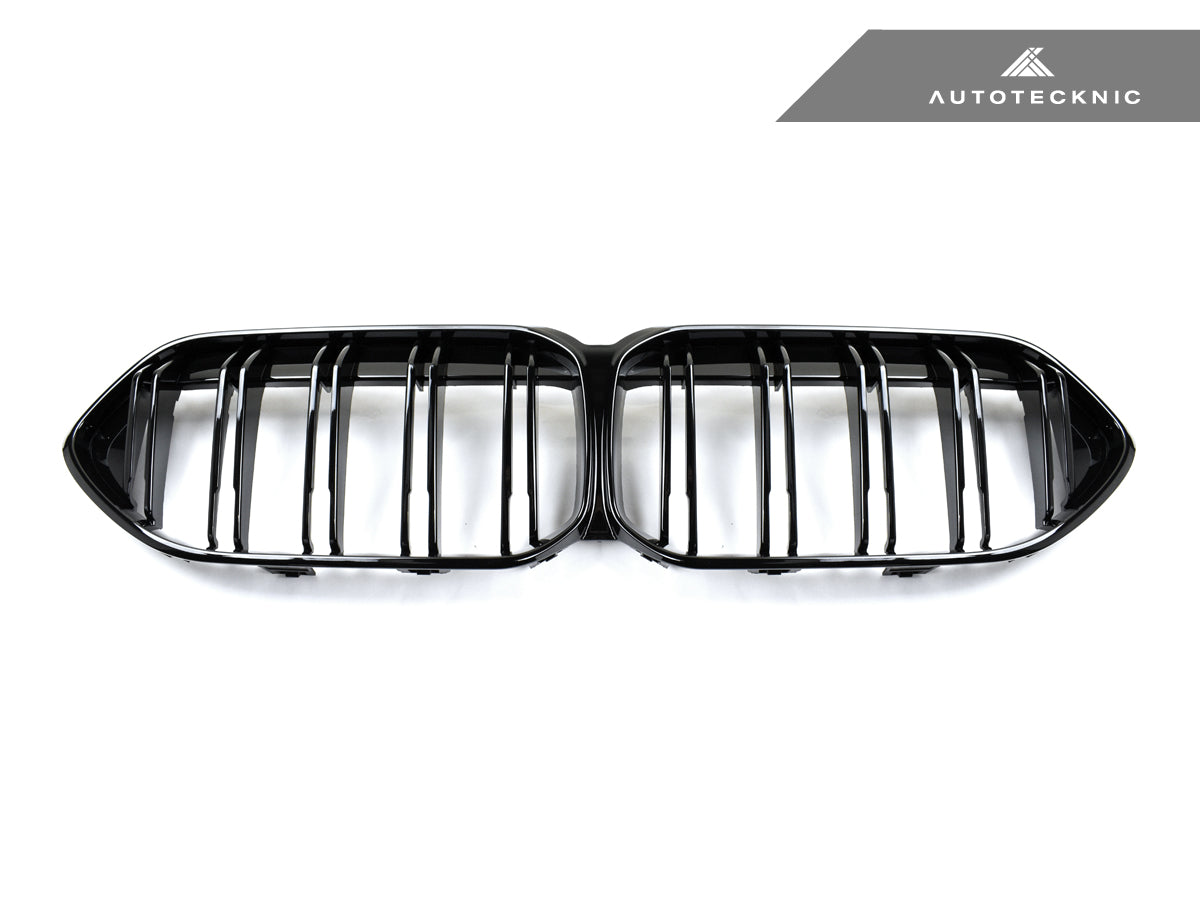 AutoTecknic Dual-Slats Gloss Black Front Grille - F44 2-Series Gran Coupe - Graveyard Performance