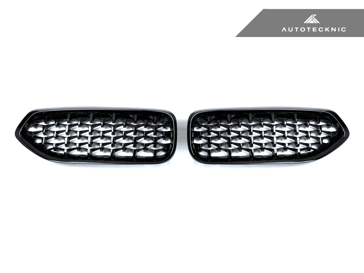 AutoTecknic Painted Glazing Black Front Grille Set - G29 Z4 - Graveyard Performance